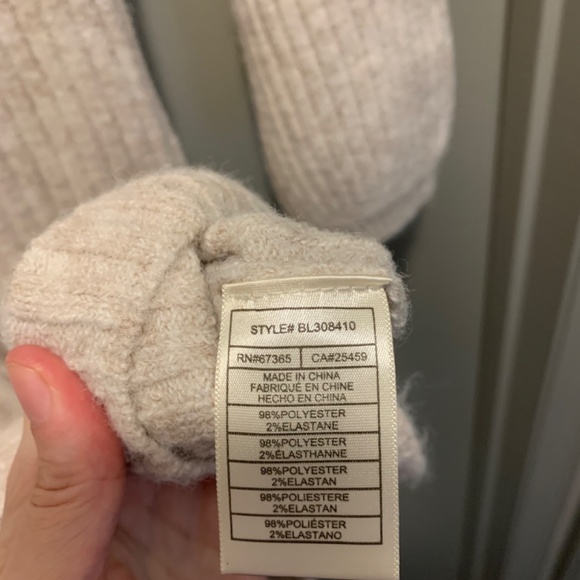 Beige BB Dakota Sweater Dress - Picture 7 of 7